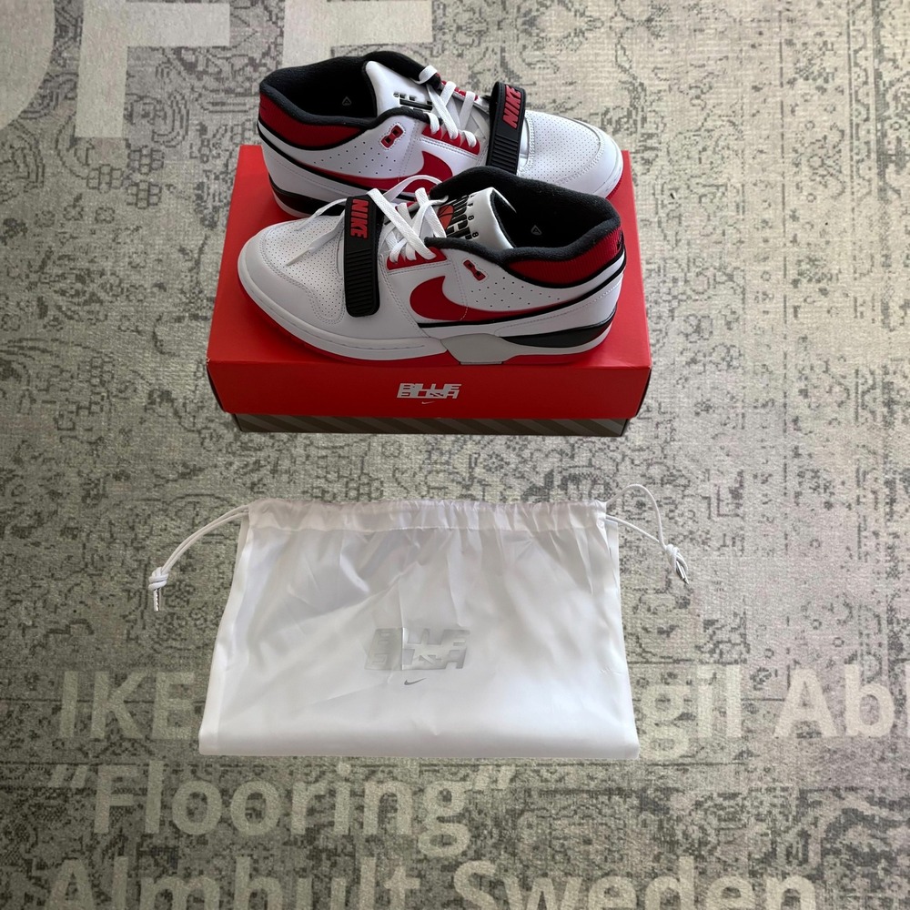 Nike x Billie Eilish Air Alpha Force 88 Mens 11 White Fire Red Black DZ6763-101